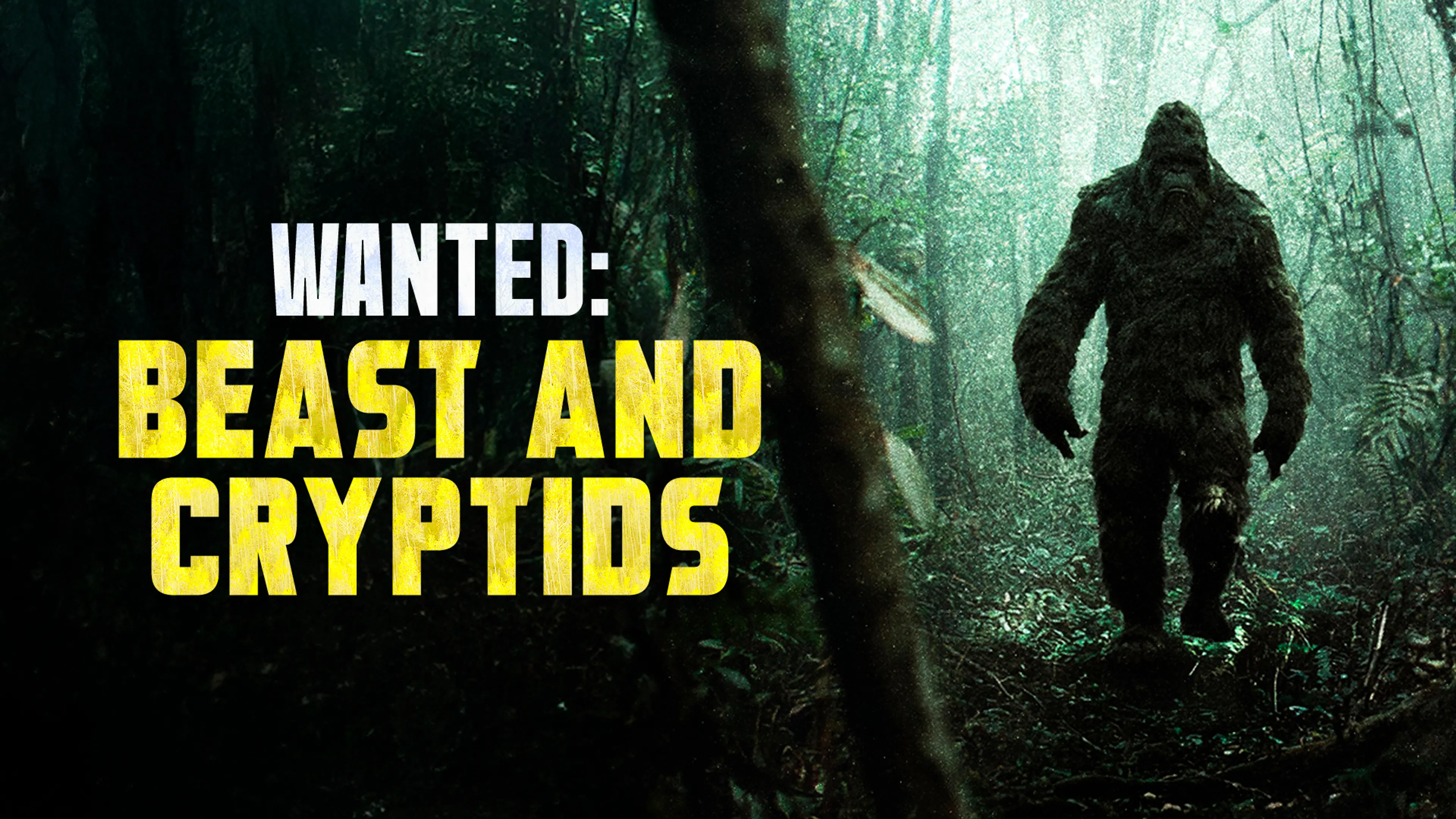 Wanted: Beast and Cryptids poster